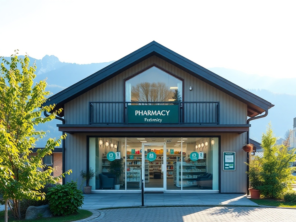 Mapa Zakopanego z zaznaczonymi placówkami medycznymi, ilustrująca kolejki do specjalistów w Zakopanem