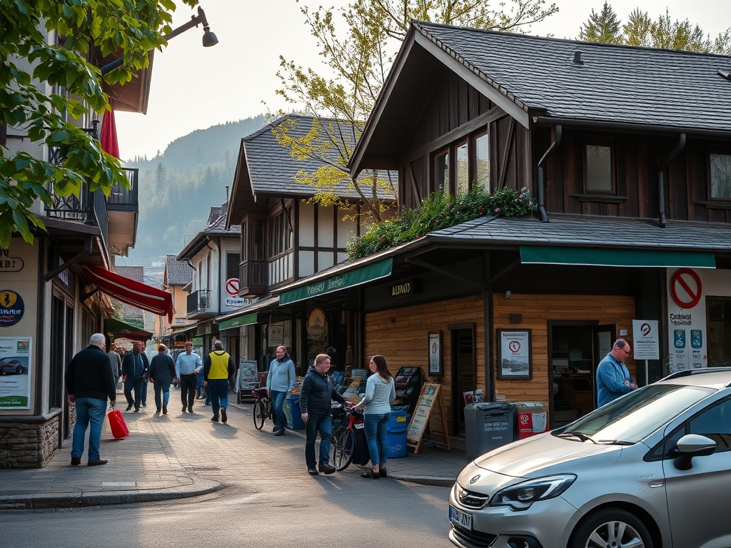 Nowoczesny autobus miejski w Zakopanem, symbolizujący nowe inwestycje w transport publiczny