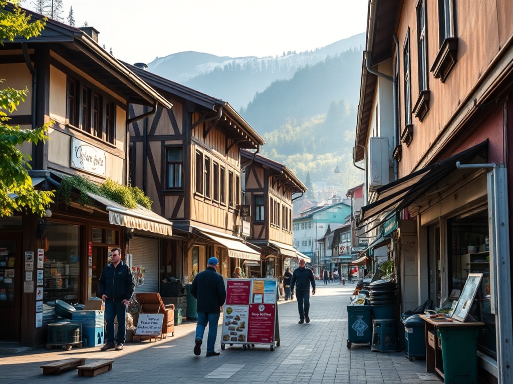 Wykres słupkowy prezentujący dochody i wydatki budżetu Zakopane 2025 z widoczną nadwyżką